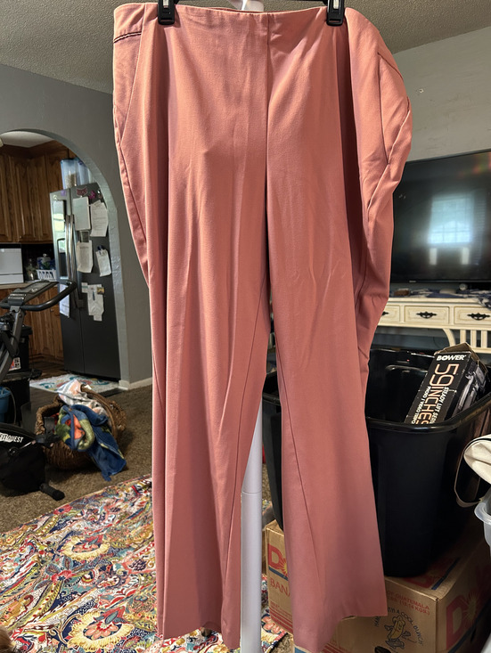 Roz & Ali Pants - roz & ali Women's Size 20 Pink Dress Pants